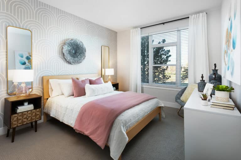 Olivine Apartments in Littleton, CO spacious bedrooms.